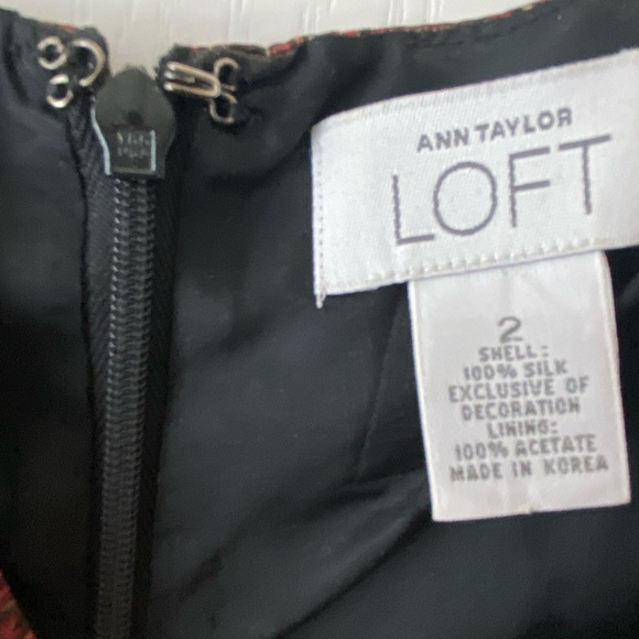 Anne Taylor Loft  silk dress - Picture 3 of 4